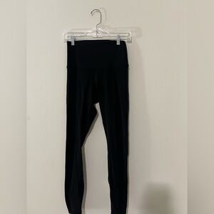 Lululemon Wunderunder Black High-Waisted Leggings